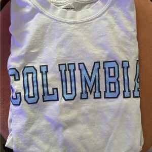 Women’s Champion Small White Columbia University Tee